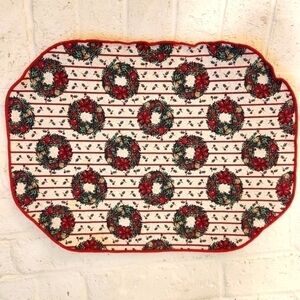Christmas Cloth Placemats x8